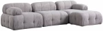 Καναπές Γωνιακός Petite 560ARE1259 290x160x75cm Light Grey