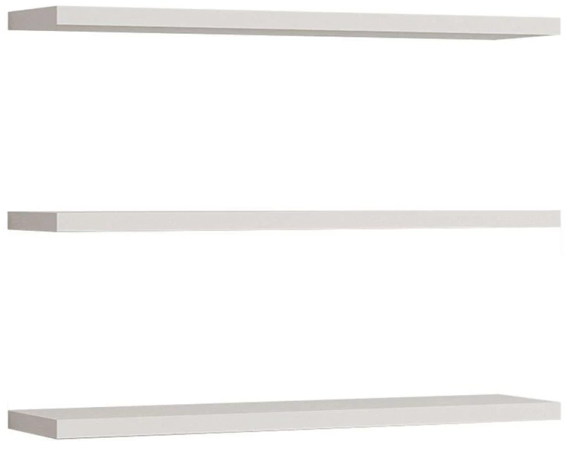 Ράφια Τοίχου Boss (Σετ 3Τμχ) 835PUQ1658 60x14,5x1,8cm White