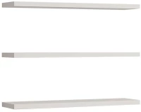Ράφια Τοίχου Boss (Σετ 3Τμχ) 835PUQ1658 60x14,5x1,8cm White