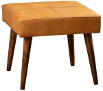 Σκαμπό Urga 591GRC1116 46x46x44cm Mustard
