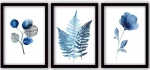 Κάδρα (Σετ 3Τμχ) 364LUL1334 35x45cm Multi Wallity Κάθετοι Πλαστικό,Mdf