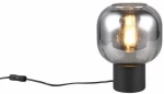 Φωτιστικό Επιτραπέζιο Diva 519800132 20x26cm 1xE27 40W Chrome-Black Trio Lighting