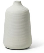 Βάζο Lim Tall 131012 15x15x25,4cm White Philippi Αλουμίνιο