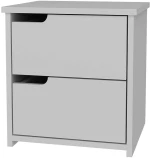 Κομοδίνο Malarin 875ZNA3406 45x40x45cm White
