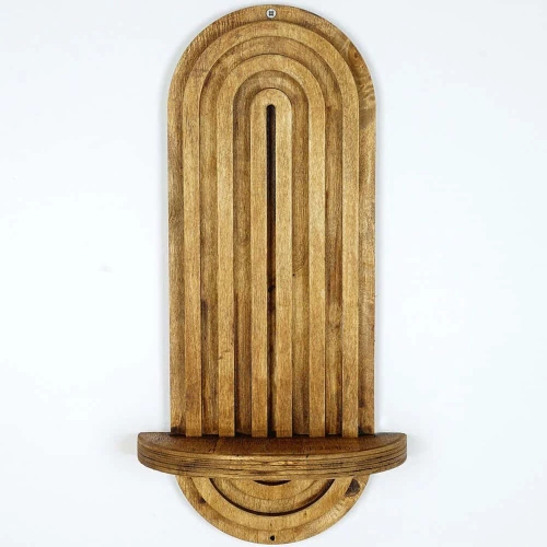 Ράφι Τοίχου 792EVL9070 20x9x40cm Walnut