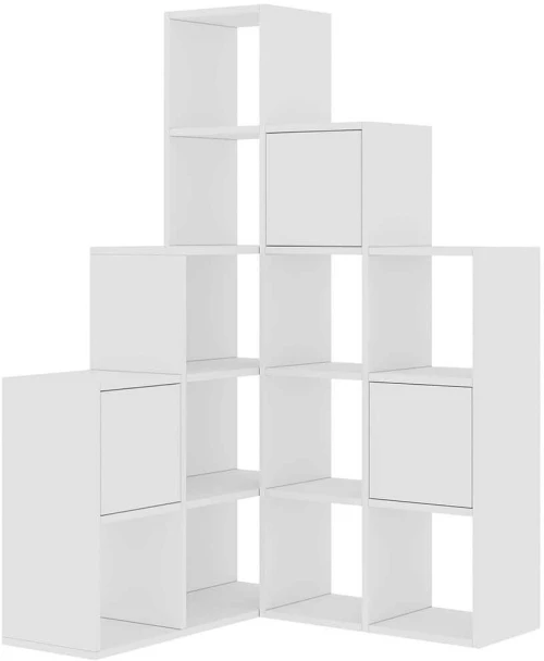 Βιβλιοθήκη Paleo 855DTE3785 150,8x28x150,8cm White