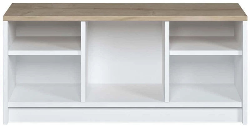 Παπουτσοθήκη London 475OLV1802 100x35x40cm White-Oak Μοριοσανίδα, Μελαμίνη