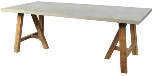 Τραπέζι Eresos 22-0237 200x100x76 Light Cement