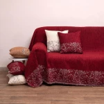 Ριχτάρι 2216 Bordo Viopros Τριθέσιο 180x280cm Chenille