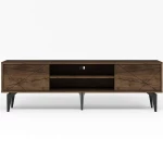 Έπιπλο Τηλεόρασης Brendon 327ODS1260 160x39,6x48,2cm Walnut
