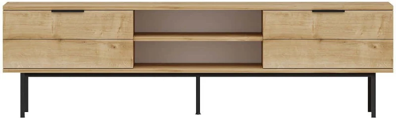 Έπιπλο Τηλεόρασης Paul 327ODS1275 180x29,6x50cm Oak
