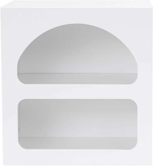 Κομοδίνο Liva 125GLN1226 50x40x50cm White