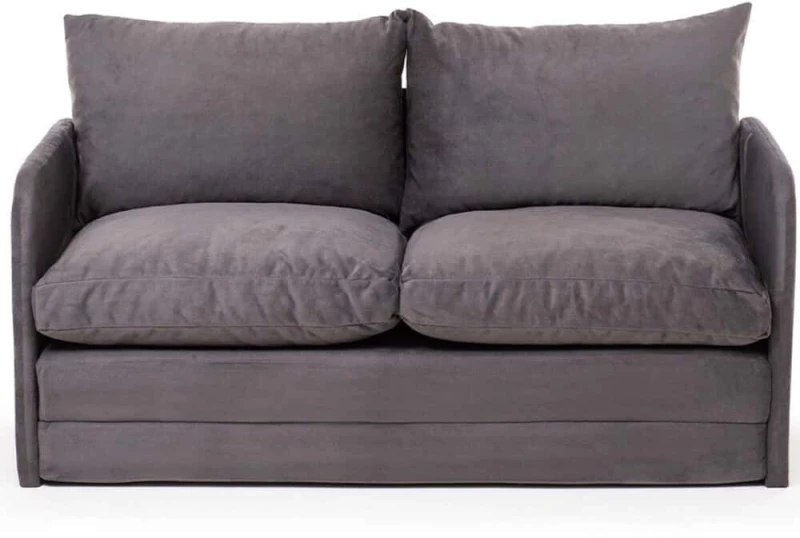 Καναπές - Κρεβάτι Διθέσιος Saga 859FTN2887 148x70x66cm Grey