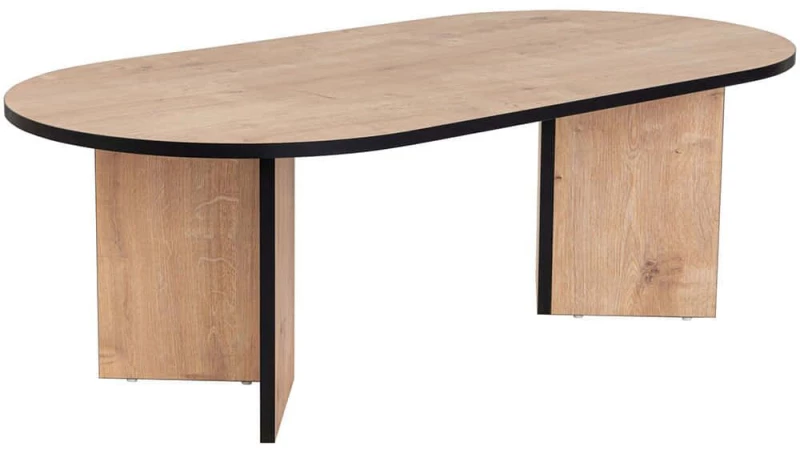 Τραπέζι Σαλονιού Sable 909NRD1113 119x60x39,8cm Oak-Black