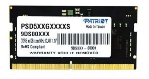 Patriot Signature 16GB DDR5 RAM με Ταχύτητα 4800 για Laptop
