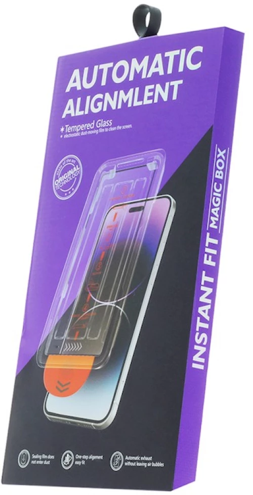 Tempered glass 9D Easy Tool for iPhone 16 Pro Max 6,9" privacy