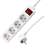 Πολύπριζα 4θ Με Διακόπτη 3M,3g1,5 λευκό LS-430W LIME