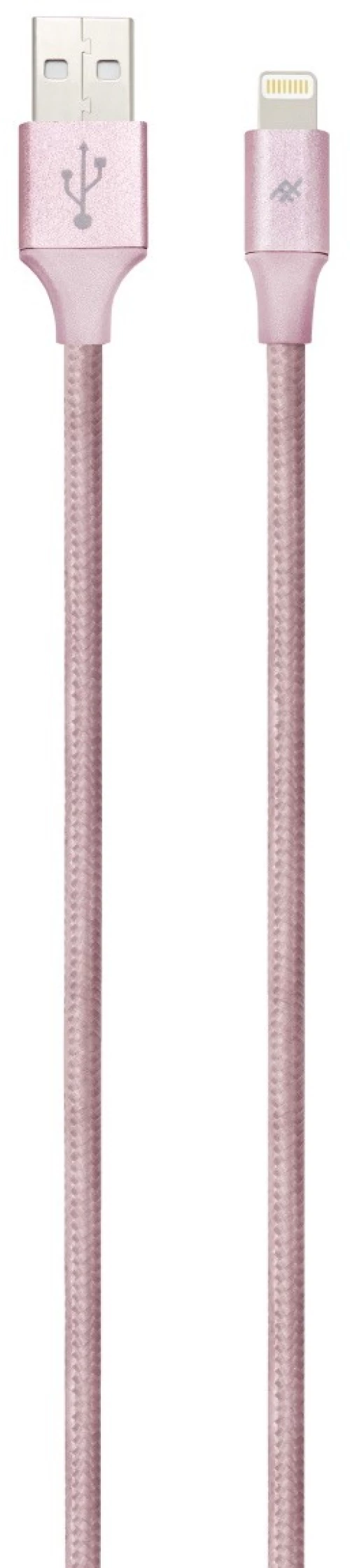 Καλώδιο iFrogz – Uniquesync Premium Lightning 1,5 m σε ροζ χρυσό χρώμα