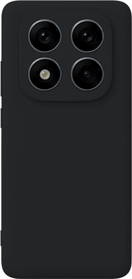 Θήκη κινητού Silky And Soft για Xiaomi Redmi Note 14 Pro 5G - Μαύρο