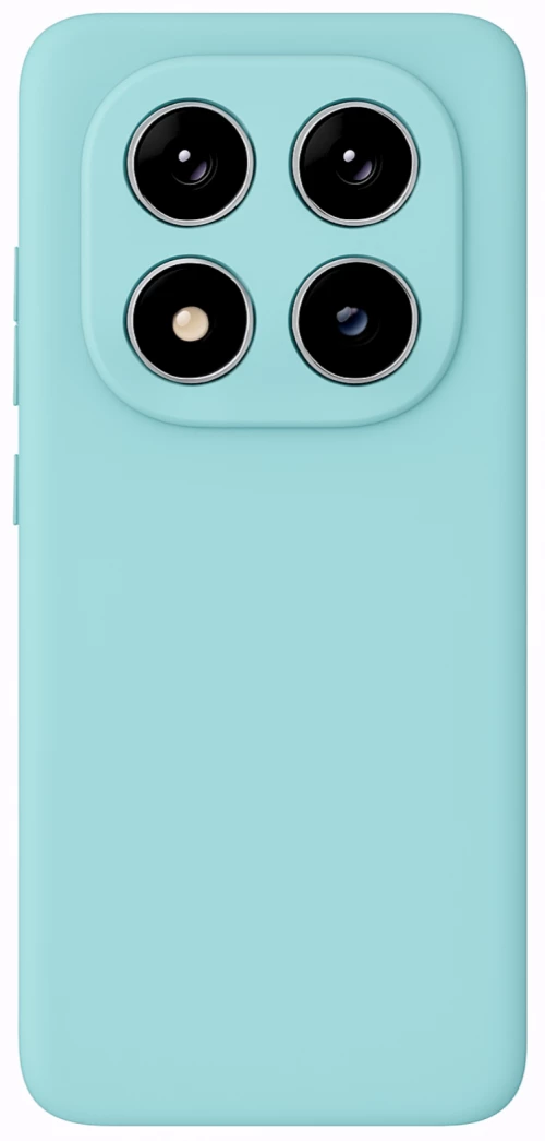 Θήκη κινητού Silky And Soft για Xiaomi Redmi Note 14 Pro 5G - Τιρκουάζ