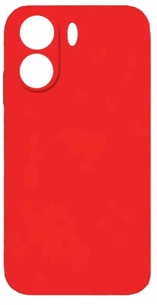 Θήκη σιλικόνης Silky And Soft για Xiaomi Redmi 13C - Κόκκινο