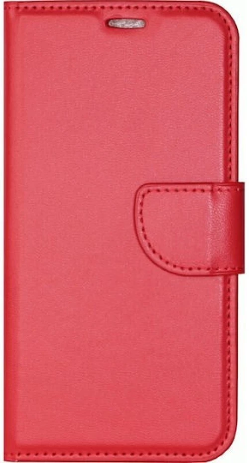 Θήκη flip με υποδοχή καρτών και δυνατότητα STAND για Xiaomi Poco F6 Pro - Κόκκινο