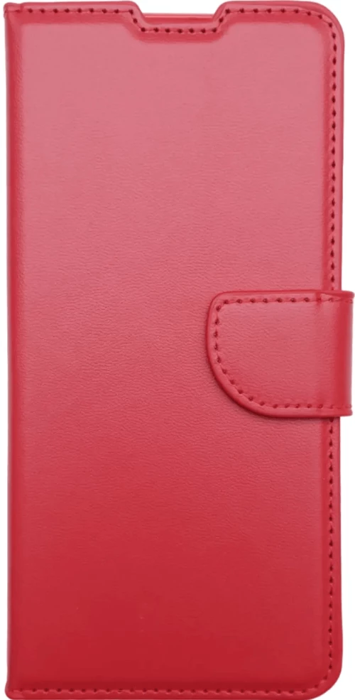 Θήκη flip με υποδοχή καρτών και δυνατότητα STAND για Xiaomi Redmi Note 14 Pro 5G - Κόκκινο