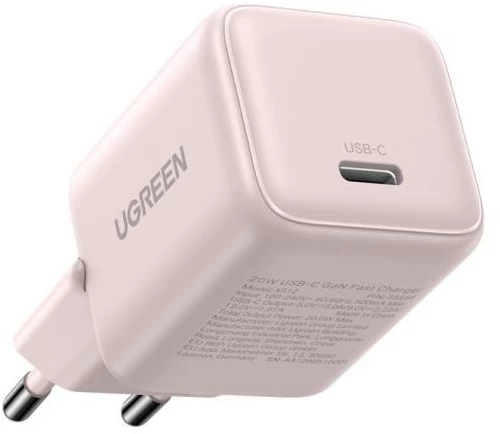 Charger GaN UGREEN X512 20W PD Pink 55556