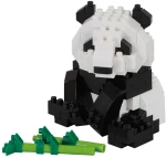 Bandai Nanoblock : Animal - Giant Panda Building Block Figure (NBC328)