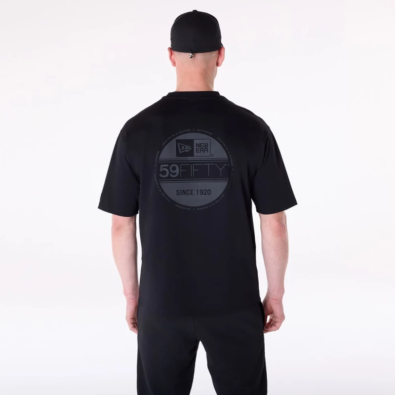 NEW ERA NE STICKER OS TEE NEWERA  BLK 60596291 NEW ERA Μαύρο