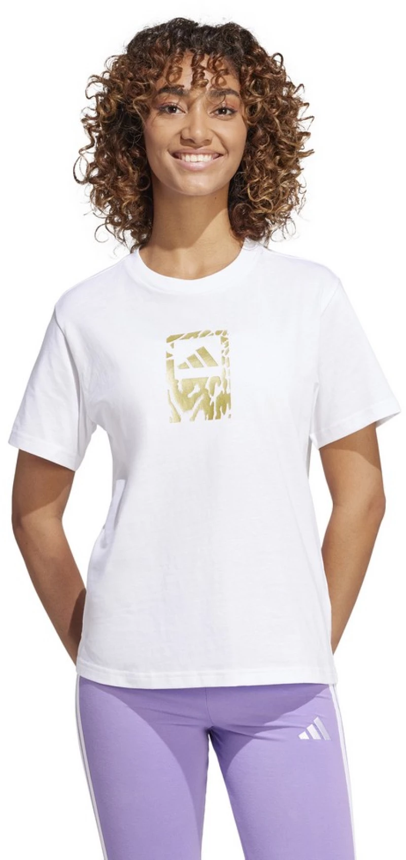 adidas W T MET TEE 2 JM0339 ADIDAS Λευκό
