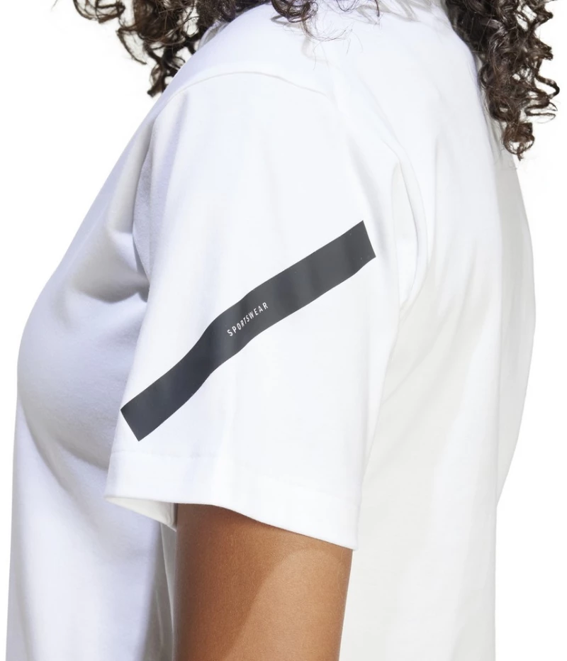 adidas W Z.N.E. TEE JE7857 ADIDAS Λευκό