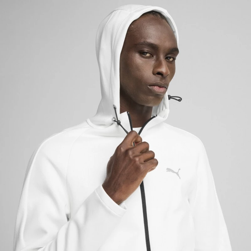Puma EVOSTRIPE Full-Zip Hoodie DK 684613-02 PUMA Λευκό