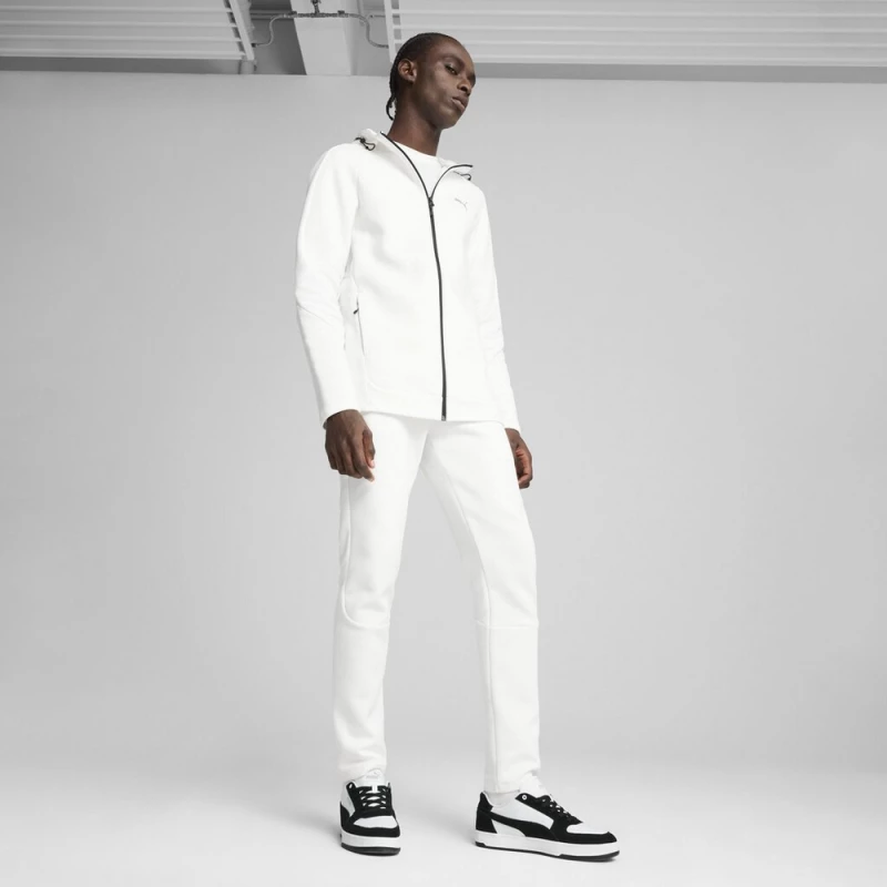 Puma EVOSTRIPE Full-Zip Hoodie DK 684613-02 PUMA Λευκό