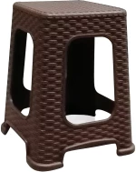 Σκαμπό ArteLibre Καφέ Rattan 35x35x46cm