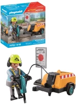 71752 Playmobil Εργάτης με κομπρεσέρ
