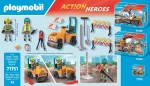 71751 Playmobil Οδοστρωτήρας και εργάτες