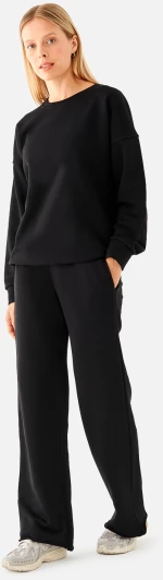 Γυναικείο Αθλητικό Φούτερ Oversized Μαύρο