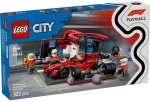 LEGO 60443 - LEGO CITY - F1® Pit Stop & Pit Crew with Ferrari Car