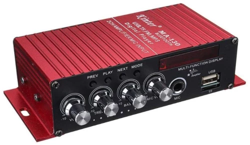 Kinter MA-130 DC12V 2CH 2 x 20W Bluetooth Mini Hi-Fi ενισχυτής