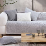 ΡΙΧΤΑΡΙ ΜΟΝΟΘΕΣΙΟ (VANJEL SILVER) - NEF NEF 150x180 VANJEL SILVER / 100% ΠΟΛΥΕΣΤΕΡ