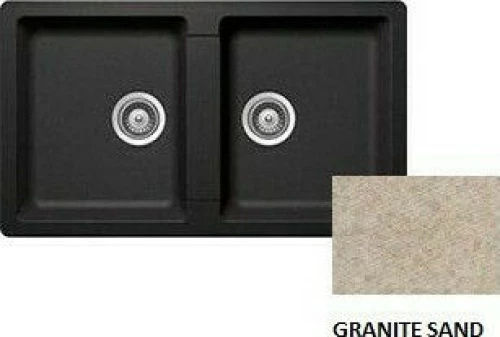 SANITEC Classic 334 (84x50cm) - Granite Sand