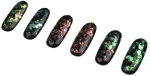 Brocade Σκόνη Nail Art 1#