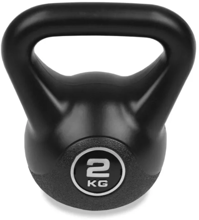 Όργανο Γυμναστικής Kettlebell 2kg Μαύρο