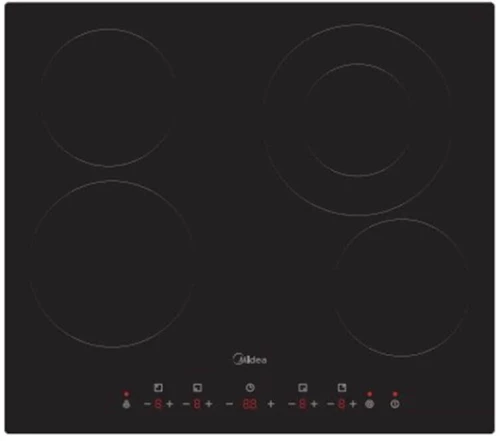 Midea MCH640F145K0FRX Εντοιχιζόμενη Κεραμεική Επαγωγική Εστία