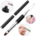 Διπλό Πινέλο Acrylic Gel Μαύρο