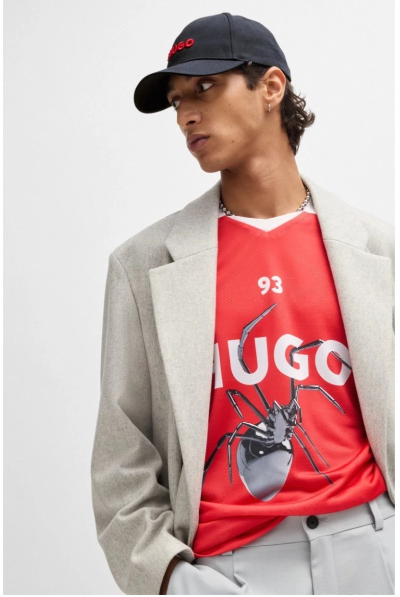 ΚΑΠΕΛΟ HUGO JUDE 3836-66077133, Χρώμα bBLACK