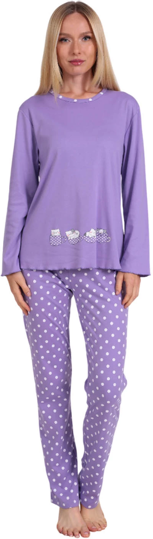 ΓΥΝΑΙΚΕΙΑ ΠΥΤΖΑΜΑ ΙΝΤΕΡΛΟΚ W24 LYDIA CREATIONS 24541 - ΛΙΛΑ