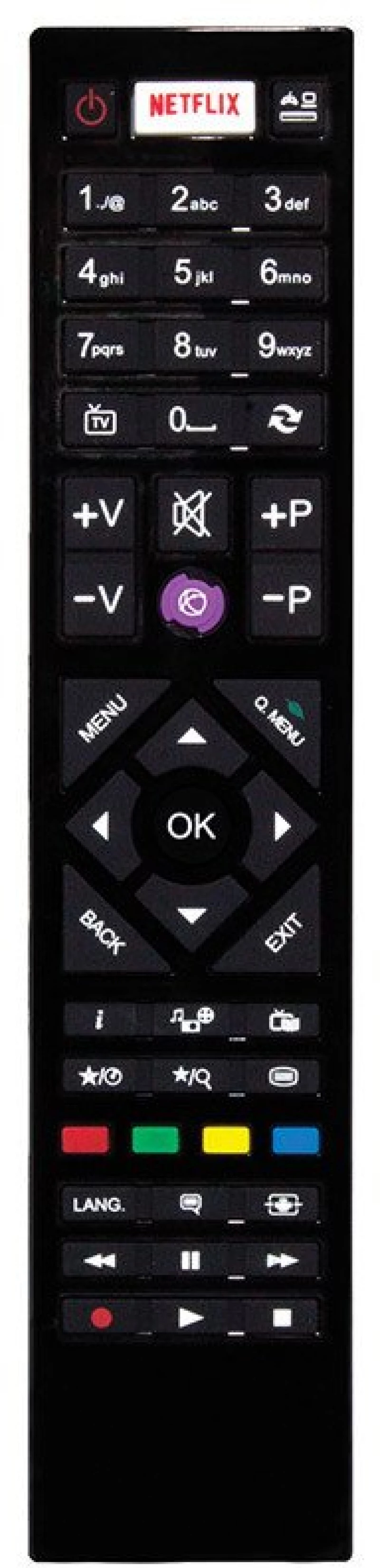 F&U VESTEL FINLUX REMOTE CONTROL 18326