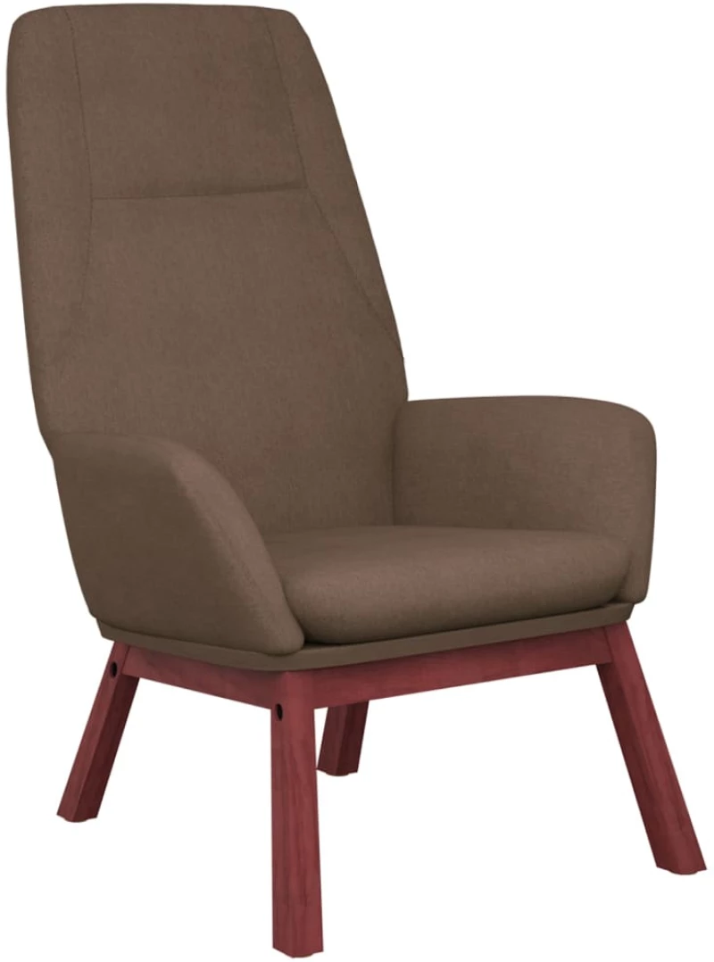 vidaXL Πολυθρόνα Relax Taupe Υφασμάτινη